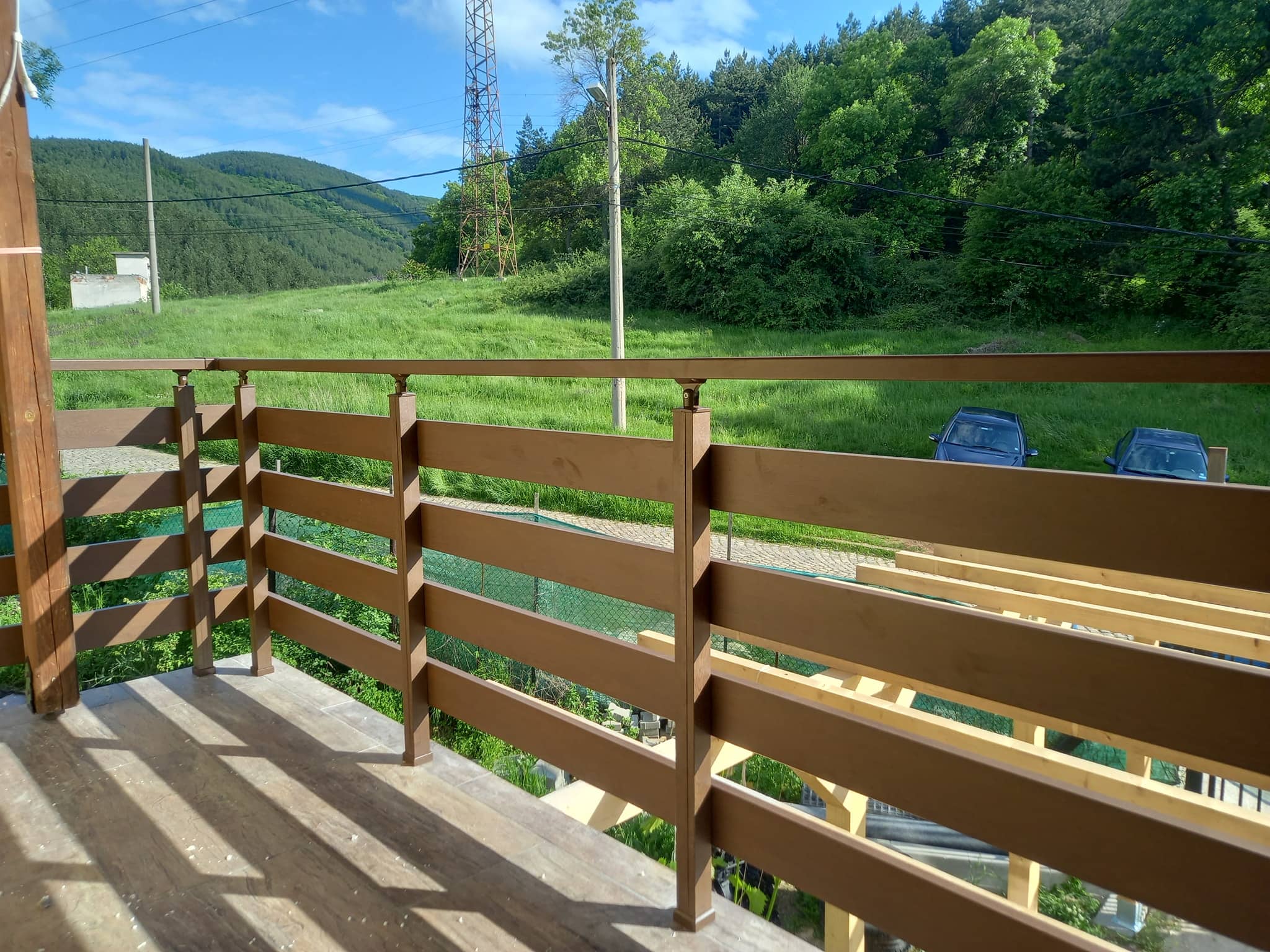 aluminiev parapet vila 4