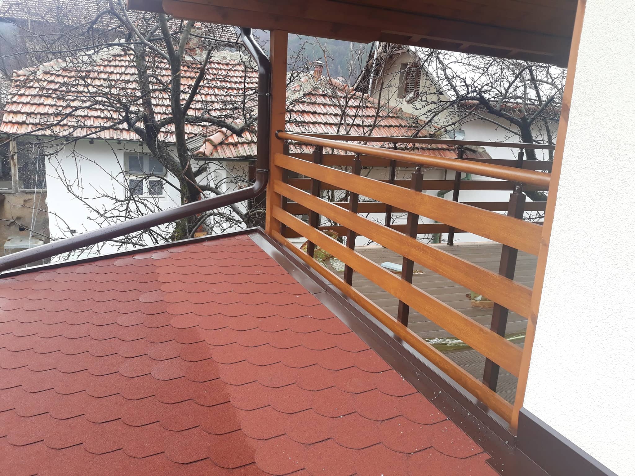 aluminiev parapet vila 47