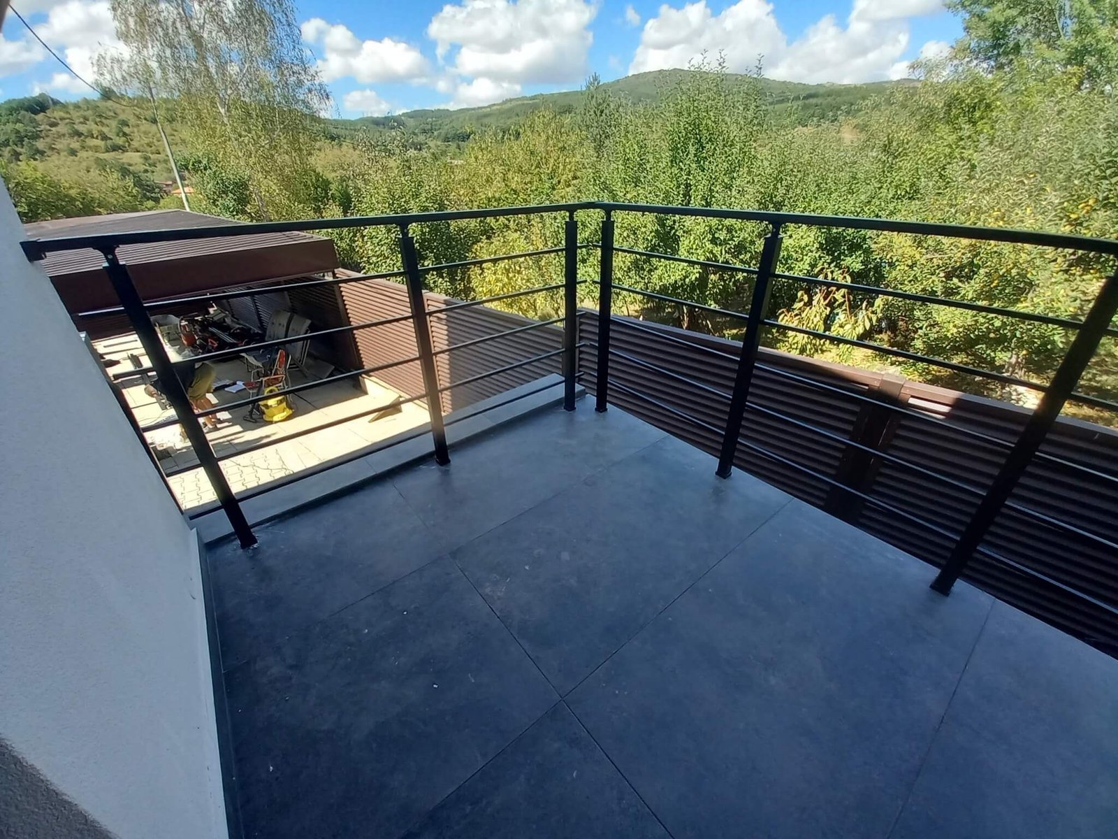 струнни алуминиеви парапети 1к34