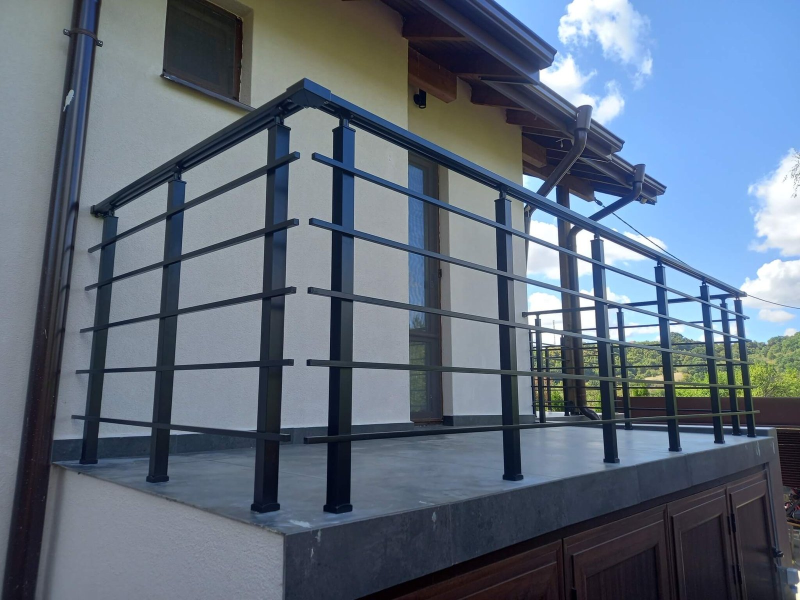 струнни алуминиеви парапети 1к37