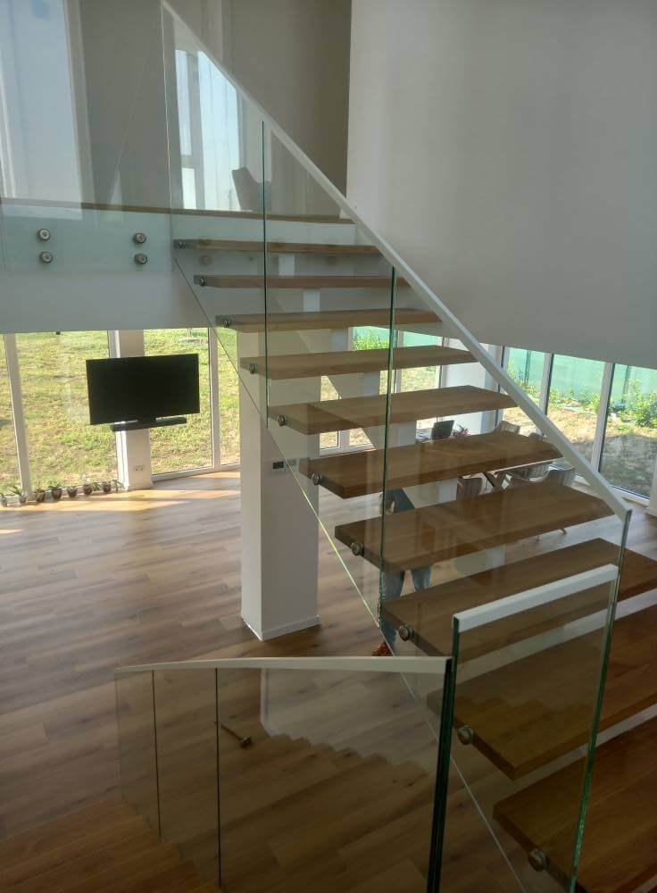 стъклени парапети н315