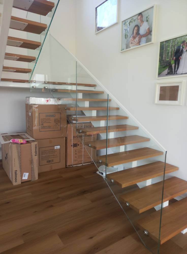 стъклени парапети н316